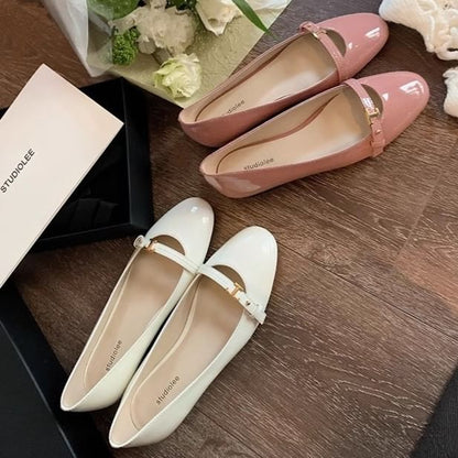 Mary Jane Toe Almond Shoes