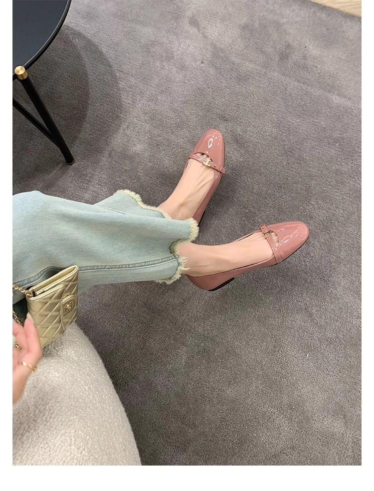 Mary Jane Toe Almond Shoes