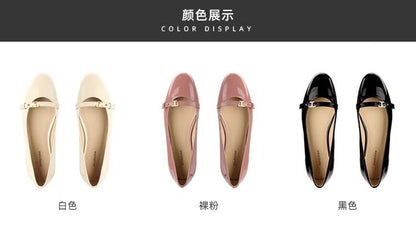 Mary Jane Toe Almond Shoes