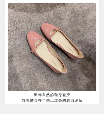 Mary Jane Toe Almond Shoes