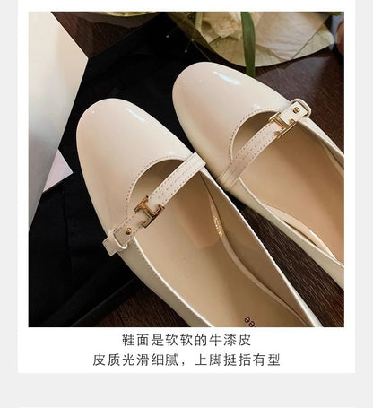 Mary Jane Toe Almond Shoes