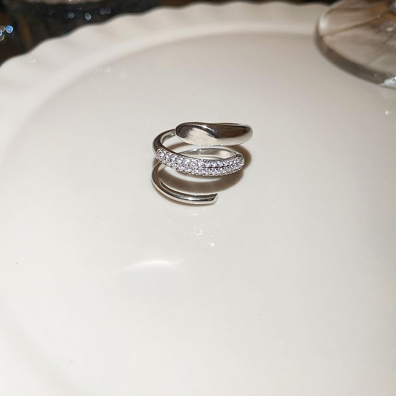 Rhinestone Designs) (Various Alloy Ring