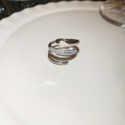 Rhinestone Designs) (Various Alloy Ring