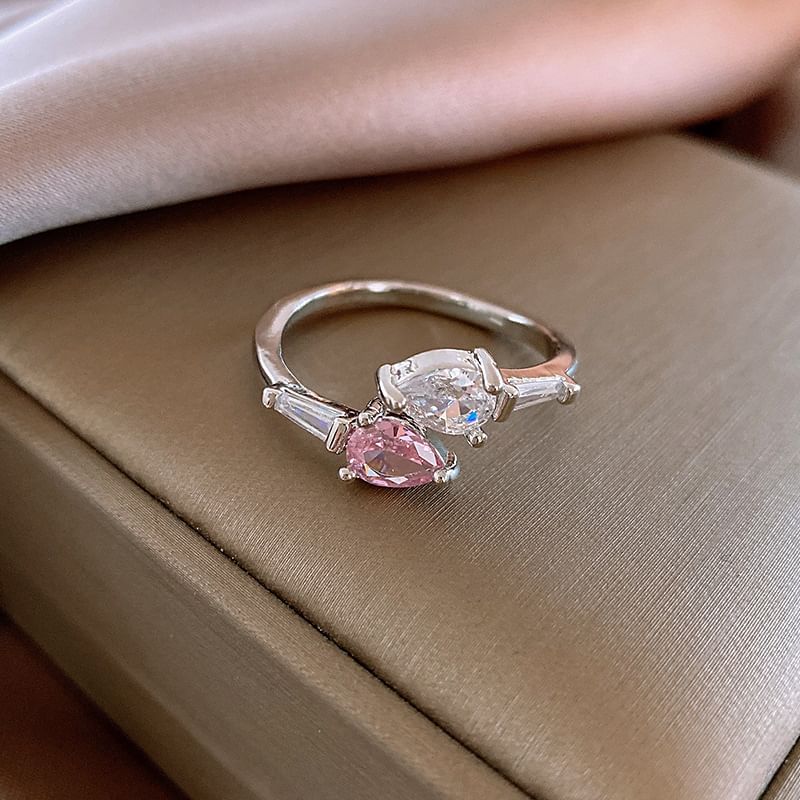 Rhinestone Ring Alloy (Various Designs)