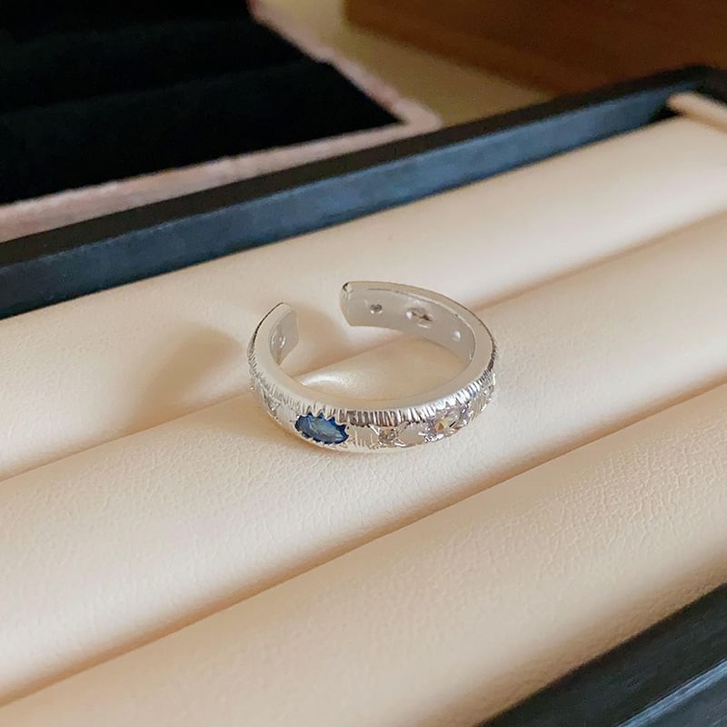 Rhinestone Designs) Ring (Various Alloy Open