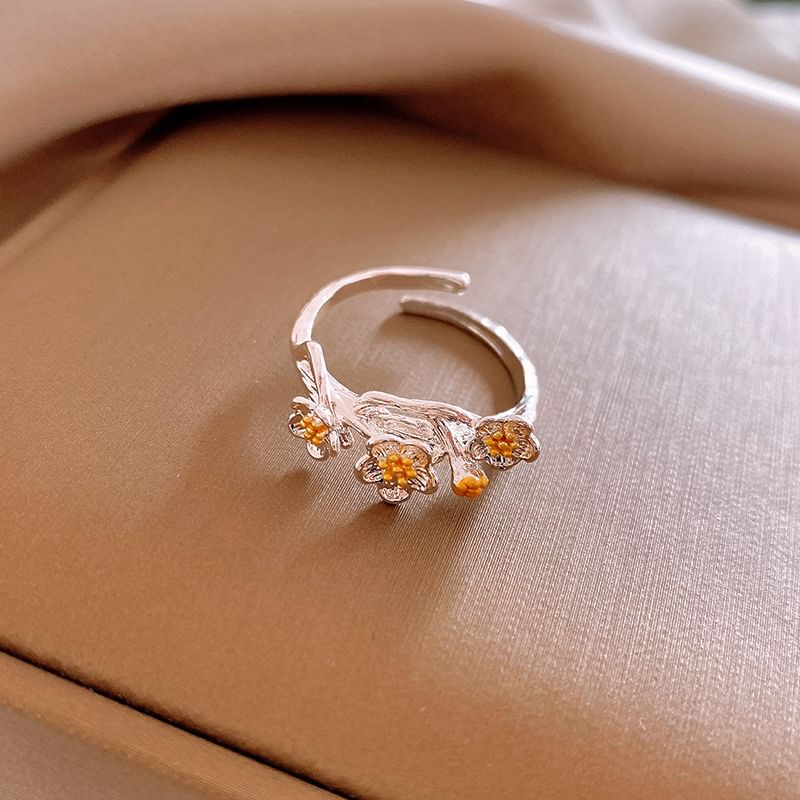 Rhinestone Designs) Ring (Various Alloy Open