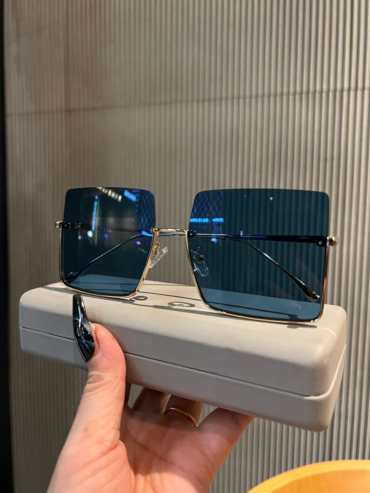 Frame Sunglasses Half