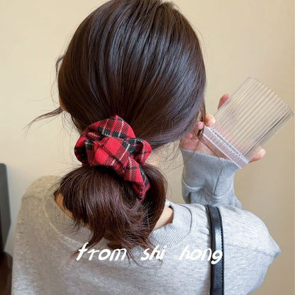 Plaid Headband / Scrunchie