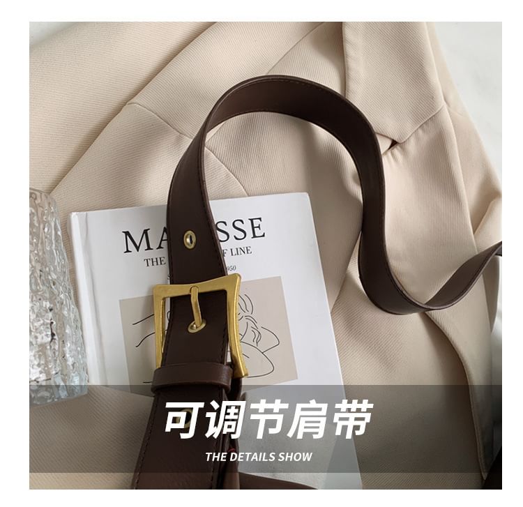 Faux Bag Leather Crossbody