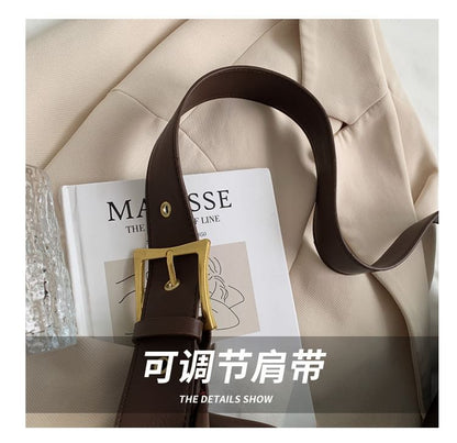 Faux Bag Leather Crossbody