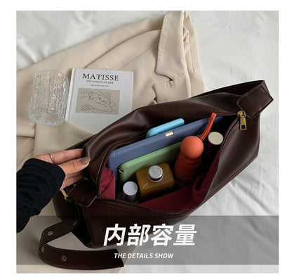 Faux Bag Leather Crossbody