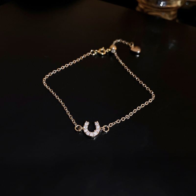 / Bracelet Beaded Rhinestone Gemstone