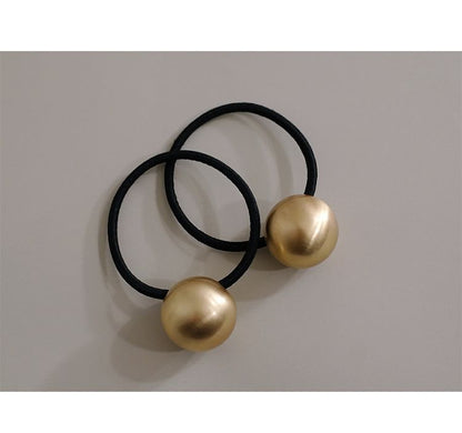 Alloy Ball Hair Tie