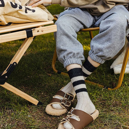 Striped Crew Socks