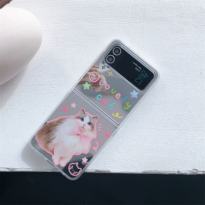 Cat Mirrored Phone Case / Strap / Set