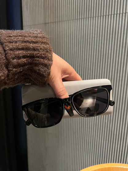 Square Polished Sunglasses