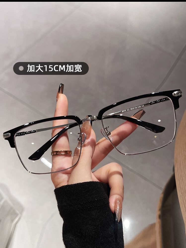 Eyeglasses Frame Metal Square
