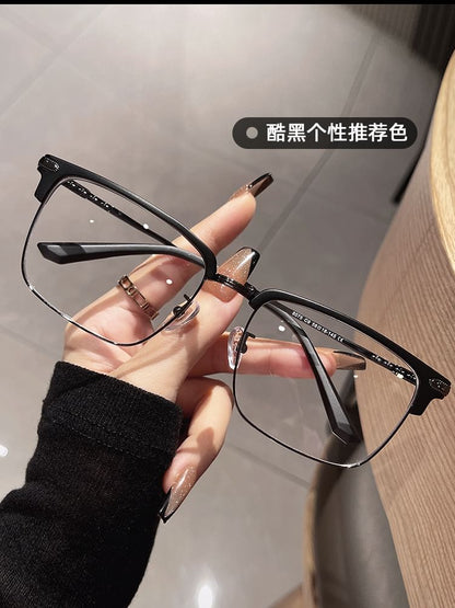 Eyeglasses Frame Metal Square