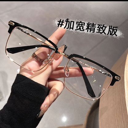 Eyeglasses Frame Metal Square