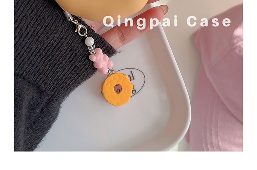 Donut Doll Chain Airpods / Pro Earphone Case