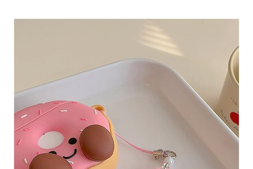 Donut Doll Chain Airpods / Pro Earphone Case