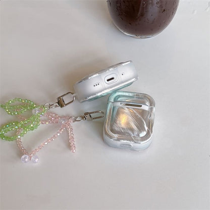 Butterfly Faux Crystal Bow Charm AirPods / Pro Earphone Case Skin