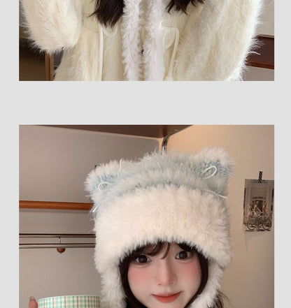 Cat Ear Trapper Hat