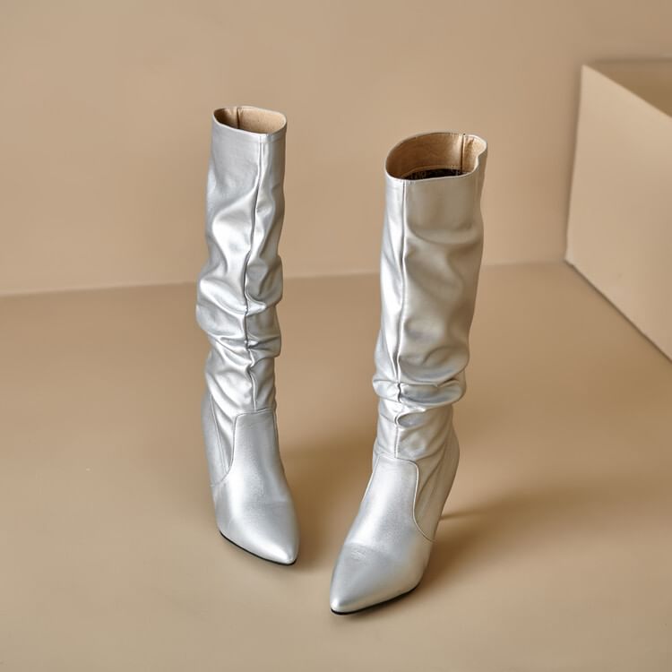 Stiletto Boots Heel Tall