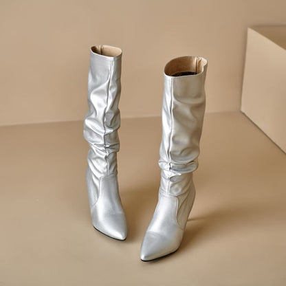 Stiletto Boots Heel Tall