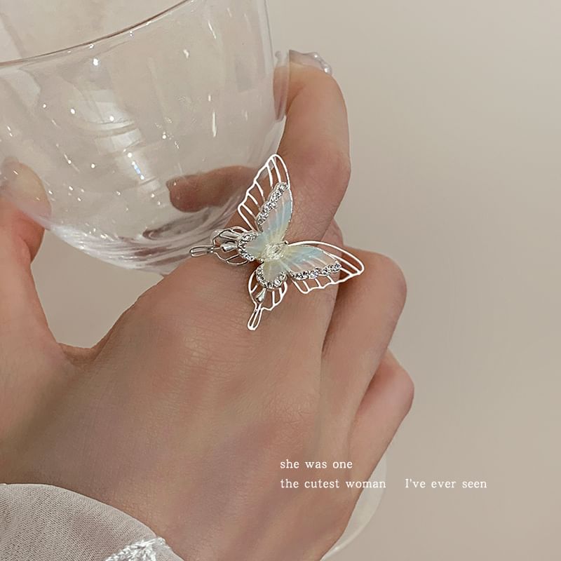 Butterfly Open Bangle / Ring / Necklace