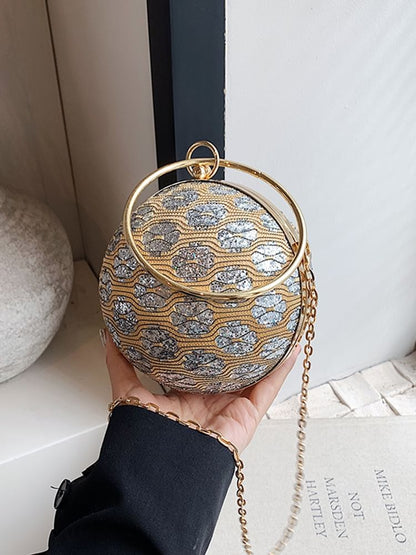 Evening Sphere Bag Sequin