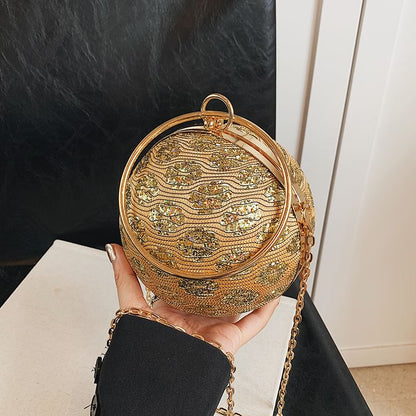 Evening Sphere Bag Sequin