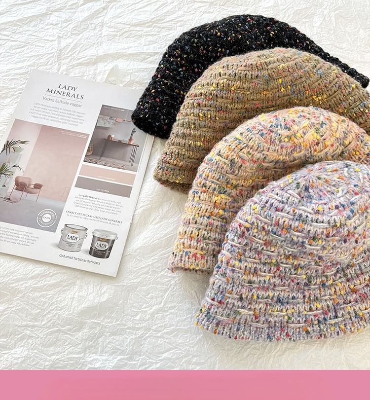 Speckle Cloche Hat