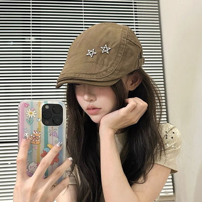 Cap Studded Star Flat