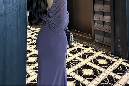 Bow Plain Strapless Dress Midi Sheath