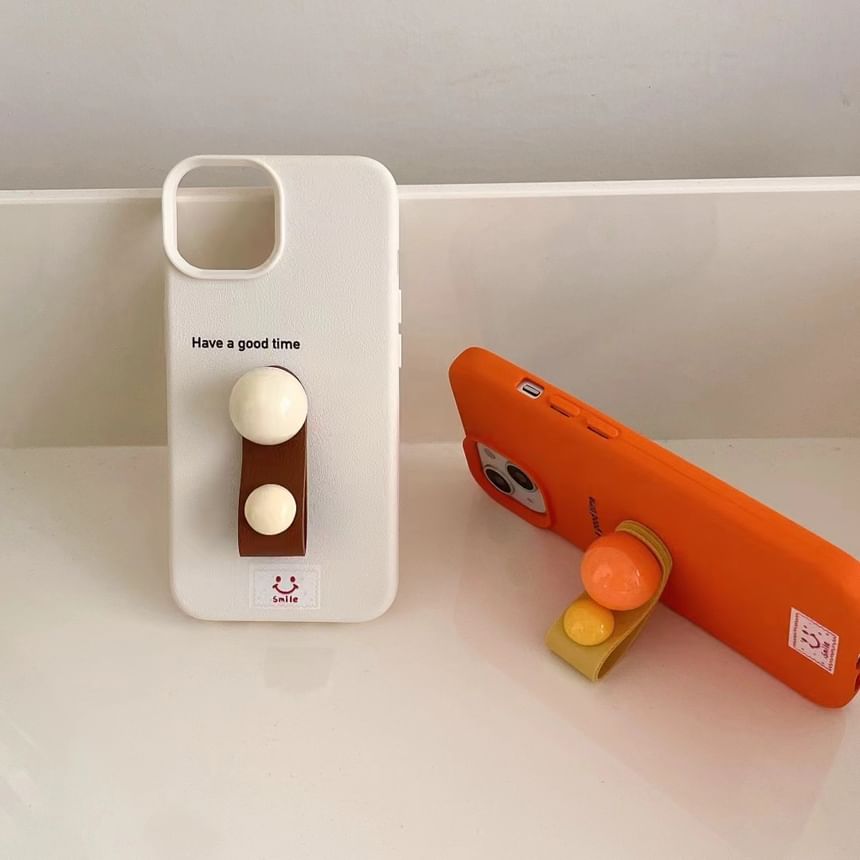 Case Phone Strap Beaded Finger