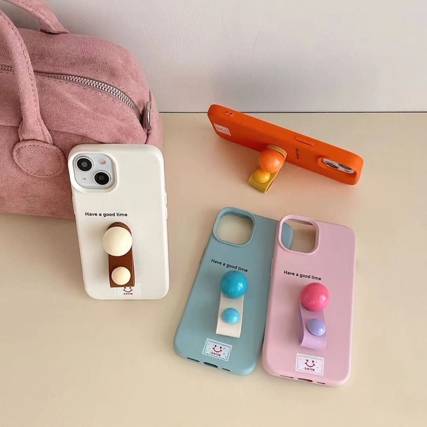 Case Phone Strap Beaded Finger