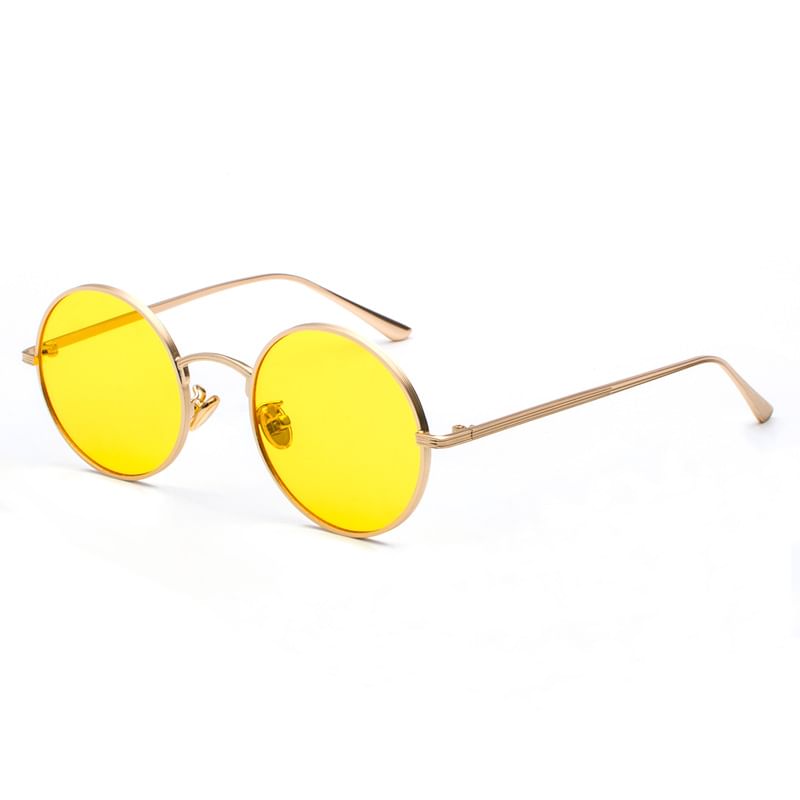 Round Sunglasses Metal