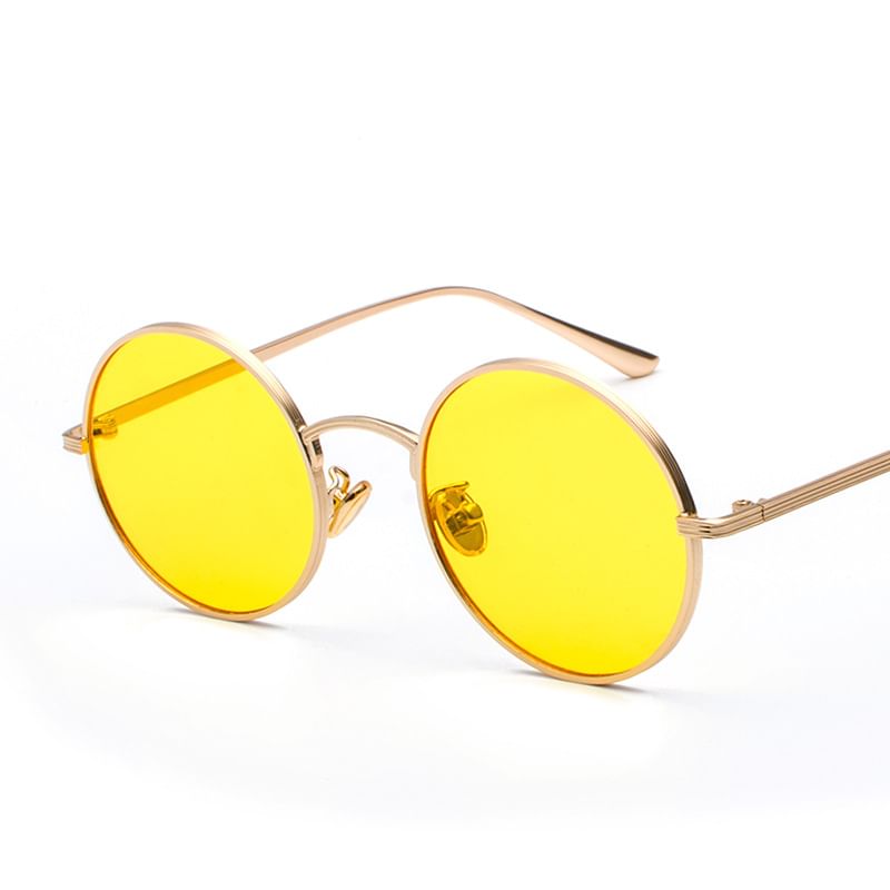 Round Sunglasses Metal