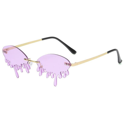 Frameless Melted Sunglasses