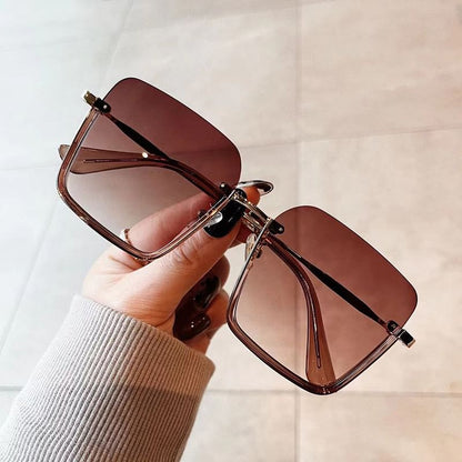 Sunglasses Frame Half Square