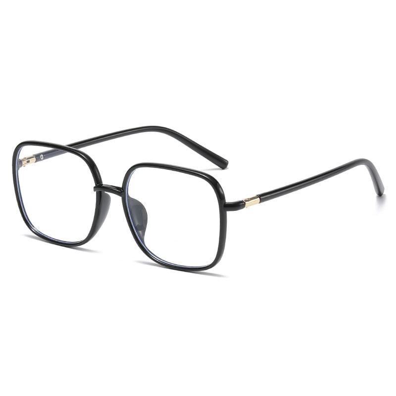Eyeglasses Square Blocking Light Blue