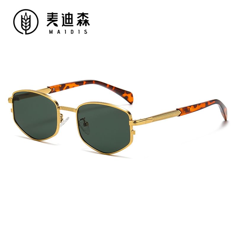 Frame Geometric Sunglasses Metal