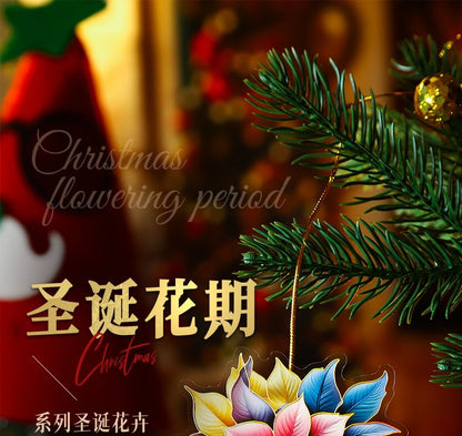 Christmas Flower Sticker