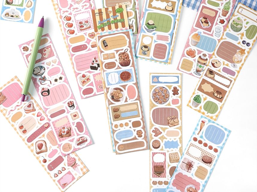 Food Cartoon Masking Tape