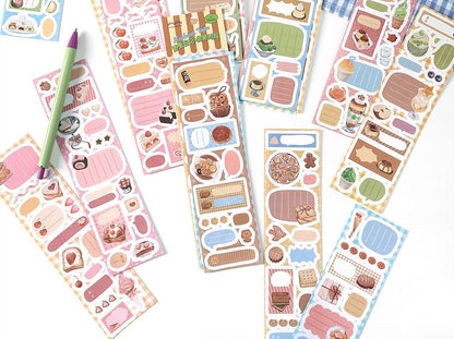 Food Cartoon Masking Tape