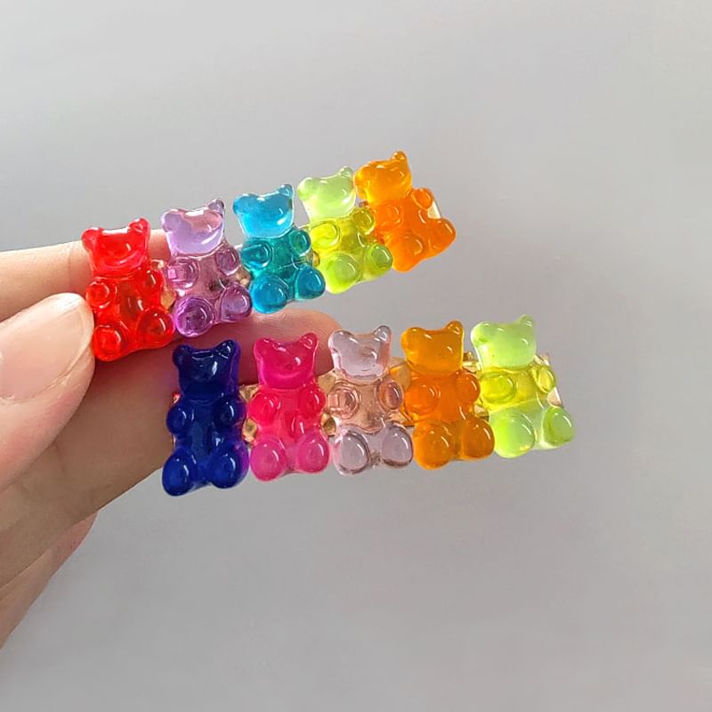 Clip Bear Gummy Hair