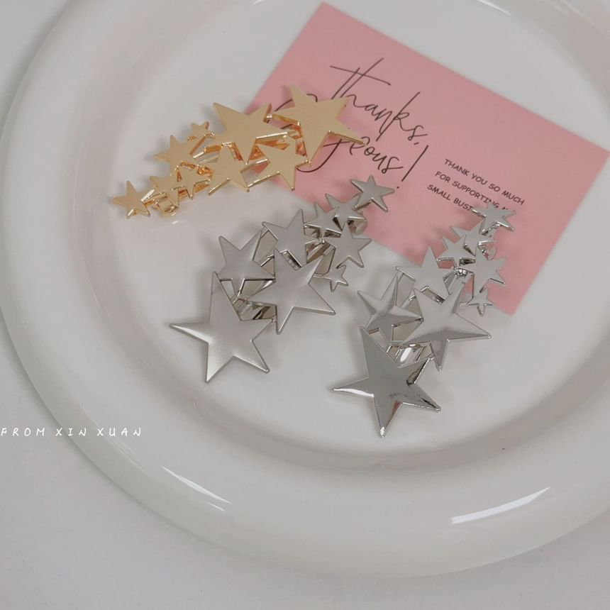 Alloy Star Hair Clip