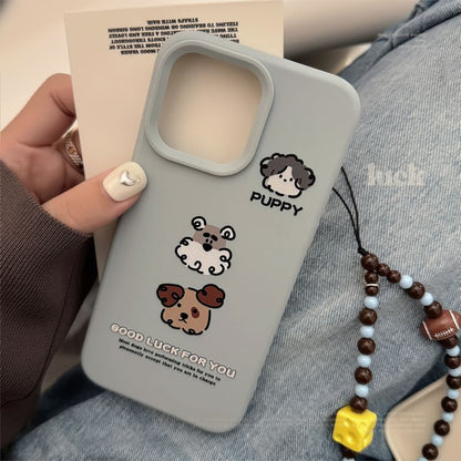 Dog Set Bead Case / Phone Strap