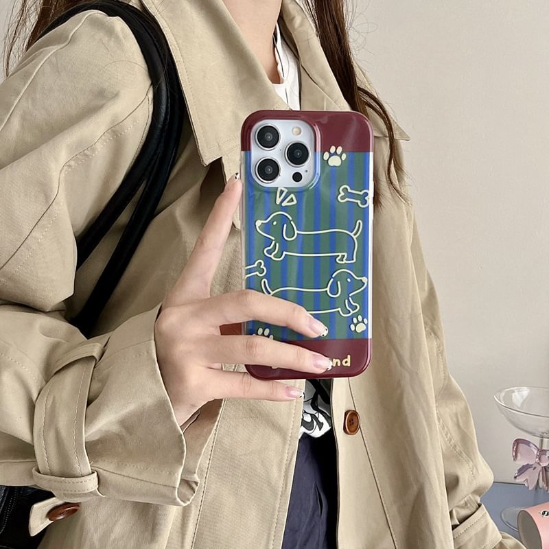 Strap Case Phone Dog